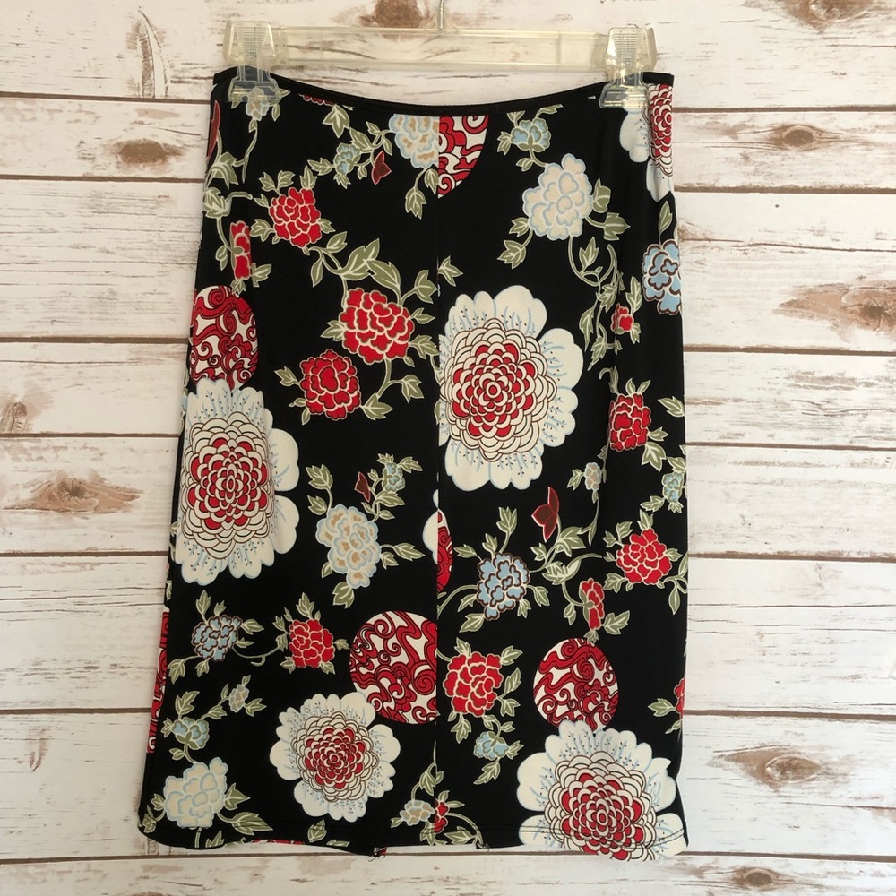 Wild Cat Floral Skirt